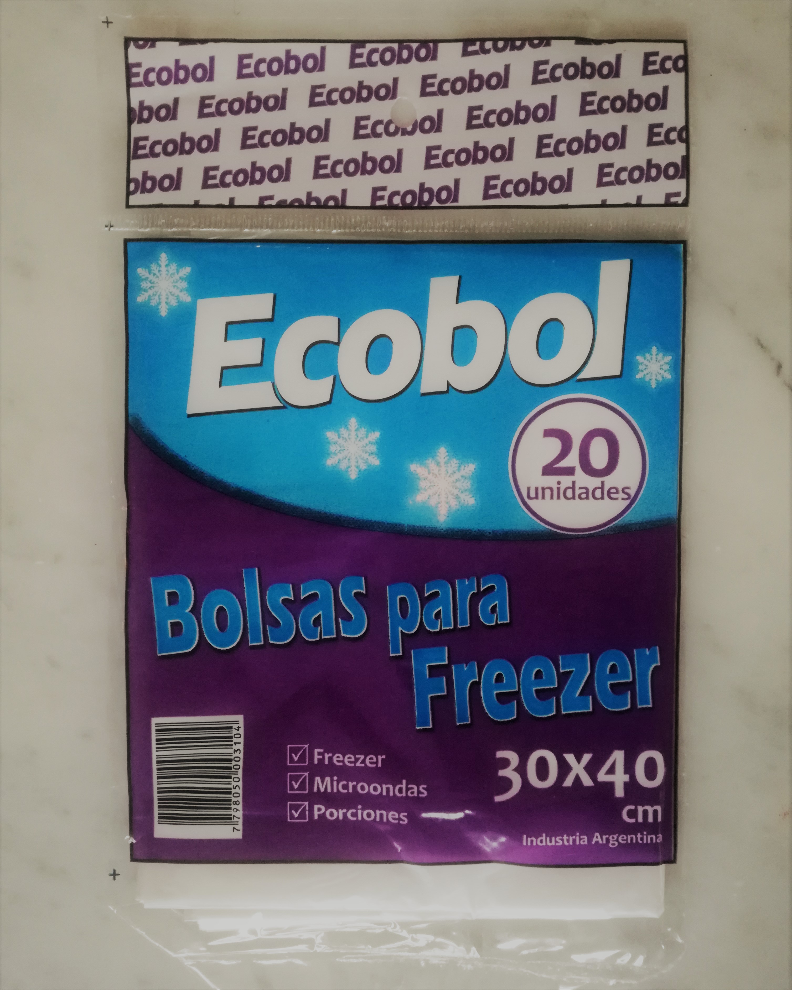 BOLSAS PARA FREEZER